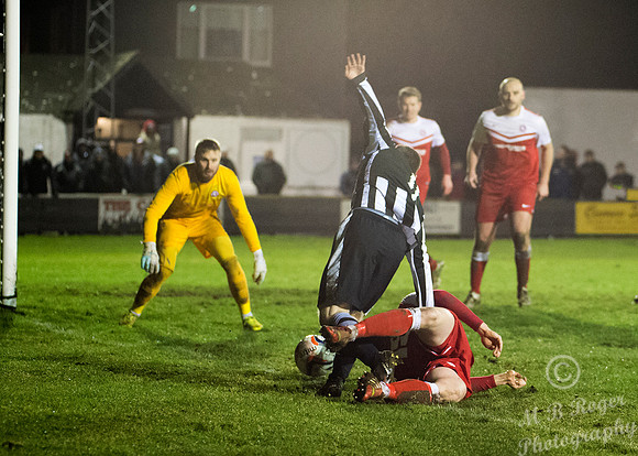 Wick Academy 0 v Brora Rangers 1 SHFL 11/03/2015 Harmsworth Park