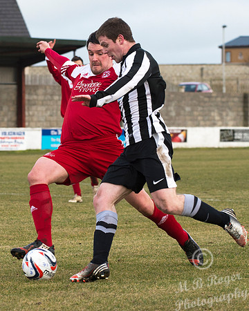 Lossiemouth 0 v Wick Academy 2 SHFL 21/02/2014 Grant Park