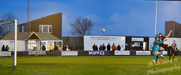 Wick Academy 4 v Rothes 0 - SHFL - Harmsworth Park - 25/01/2025