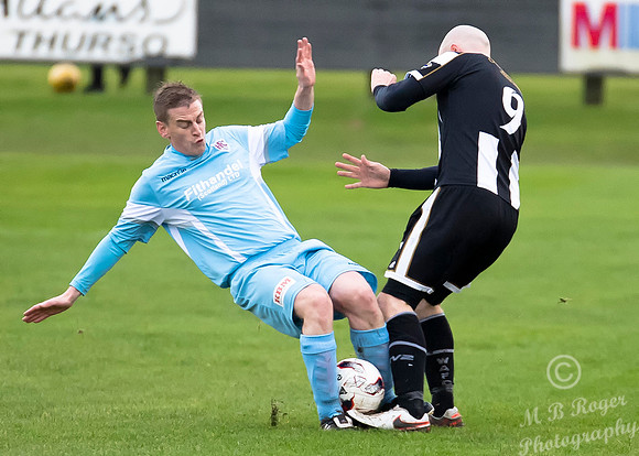 Wick 3 v Keith 1 SHFL Harmsworth Park 12/11/2016
