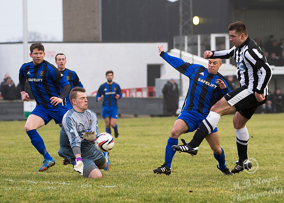 Wick Academy 4 v Huntly 0 SHFL Harmsworth Park 14/02/2015