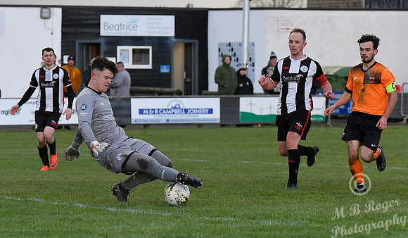 Wick Academy 4 v Rothes 0 - SHFL - Harmsworth Park - 25/01/2025