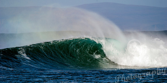 Surfing off Thurso East