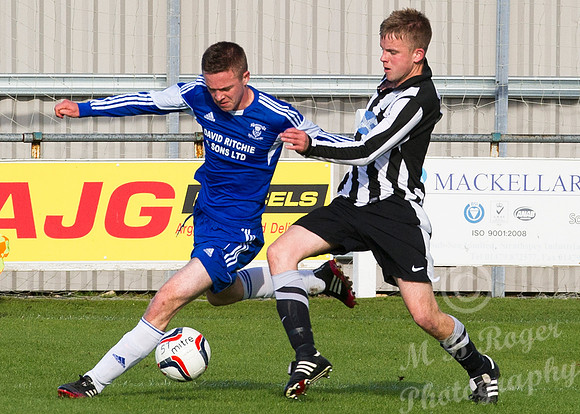 Strathspey Thistle 2 v Wick Academy 9 - 04/10/2014 - Seafield Pa