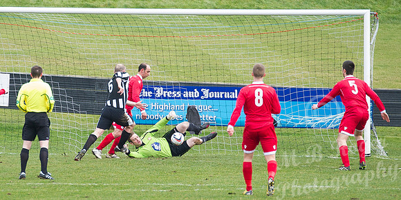 Wick 0 Lossiemouth 2 HC 15/03/2014