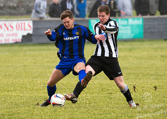 Wick Academy 4 v Huntly 0 SHFL Harmsworth Park 14/02/2015