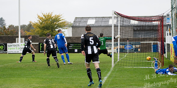 Cove Rangers 6 v Wick Academy 0 SHFL 15/10/2016 Harlaw Park