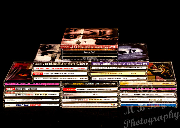 a few Johnny Cash CD's