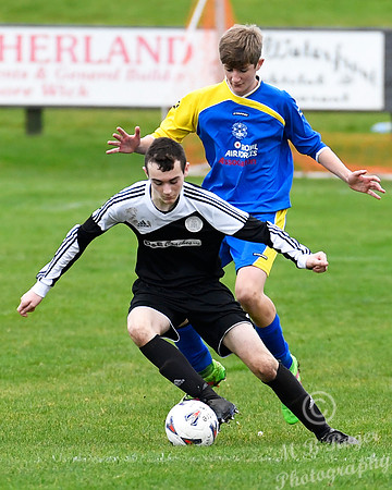 Under 17s Wick 1 v Lossiemouth 1  Harmsworth Park 29/11/2016