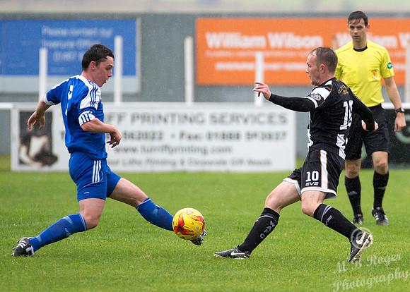 Cove Rangers 6 v Wick Academy 0 SHFL 15/10/2016 Harlaw Park