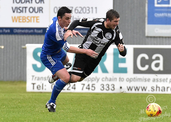 Cove Rangers 6 v Wick Academy 0 SHFL 15/10/2016 Harlaw Park
