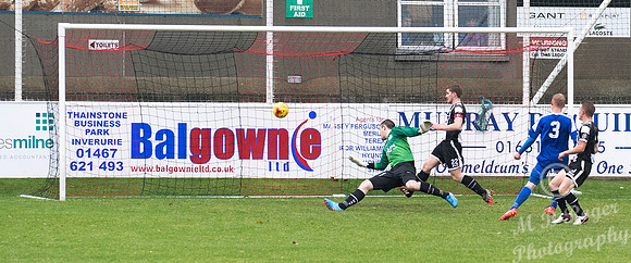 Cove Rangers 6 v Wick Academy 0 SHFL 15/10/2016 Harlaw Park