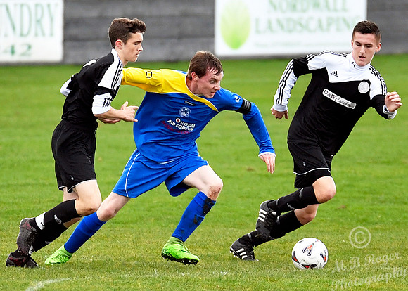 Under 17s Wick 1 v Lossiemouth 1  Harmsworth Park 29/11/2016