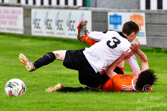 Wick U18s 3 v Rothes U18s 1 - Harmsworth Park - 30/04/2022