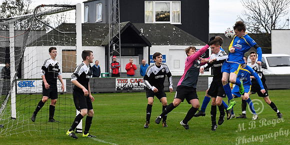 Under 17s Wick 1 v Lossiemouth 1  Harmsworth Park 29/11/2016