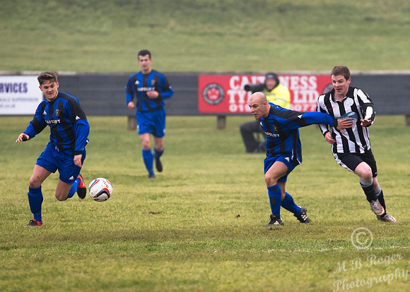 Wick Academy 4 v Huntly 0 SHFL Harmsworth Park 14/02/2015