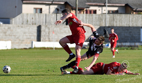 Lossiemouth  1 v Wick Academy 3 - SHFL - Grant Park - 12/10/2024