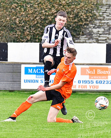 Wick U18s 3 v Rothes U18s 1 - Harmsworth Park - 30/04/2022