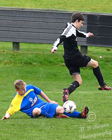 Under 17s Wick 1 v Lossiemouth 1  Harmsworth Park 29/11/2016