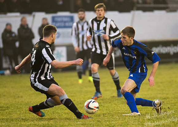 Wick Academy 4 v Huntly 0 SHFL Harmsworth Park 14/02/2015