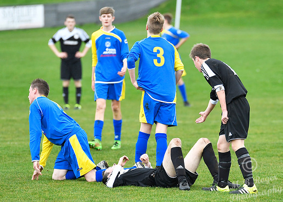 Under 17s Wick 1 v Lossiemouth 1  Harmsworth Park 29/11/2016