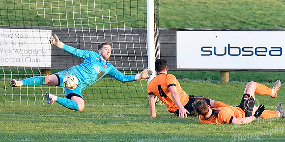 Wick Academy 4 v Rothes 0 - SHFL - Harmsworth Park - 25/01/2025