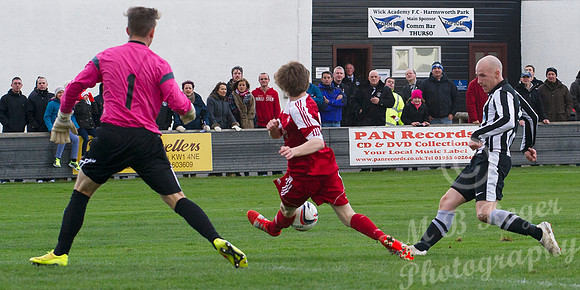 Wick 4 v Lossiemouth 0 SHFL Harmsworth Park 25/10/2014