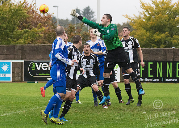 Cove Rangers 6 v Wick Academy 0 SHFL 15/10/2016 Harlaw Park