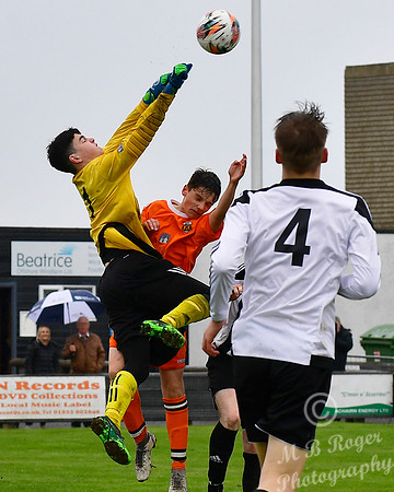 Wick U18s 3 v Rothes U18s 1 - Harmsworth Park - 30/04/2022