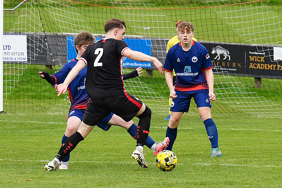 Wick Academy U18s 6 v Inverness Athletic U18s 0 - Harmsworth Par