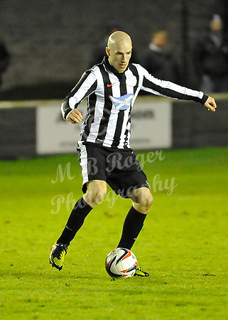 Highland League (SHFL) football match Wick Academy FC and Keith FC played at Harmsworth Park Wick home of the Scorries.  Wick Academy's Gary Weir