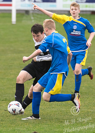 Under 17s Wick 1 v Lossiemouth 1  Harmsworth Park 29/11/2016