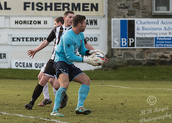 Fraserburgh 1 v Wick 2 HLC Round 1 07/02/2015 Bellslea Park