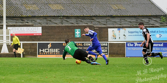 Cove Rangers 6 v Wick Academy 0 SHFL 15/10/2016 Harlaw Park