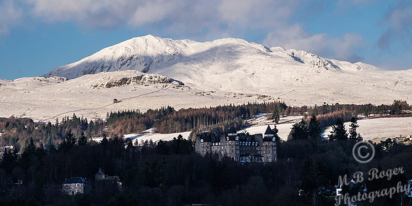 Snowy trip up the A9 - 8/12/14