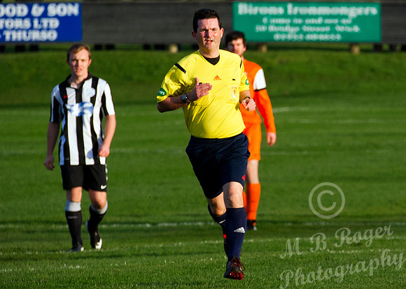 Wick 3 v Fort William 0 SHFL Harmsworth Park 01/11/2014