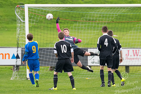 Under 17s Wick 1 v Lossiemouth 1  Harmsworth Park 29/11/2016