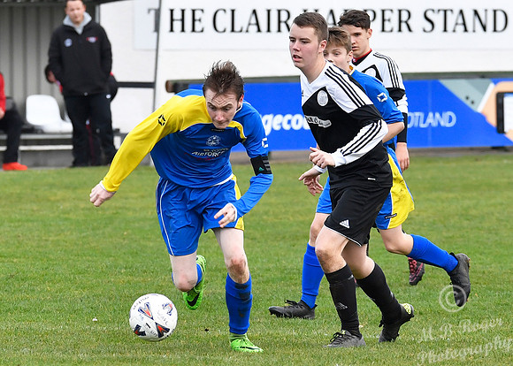 Under 17s Wick 1 v Lossiemouth 1  Harmsworth Park 29/11/2016