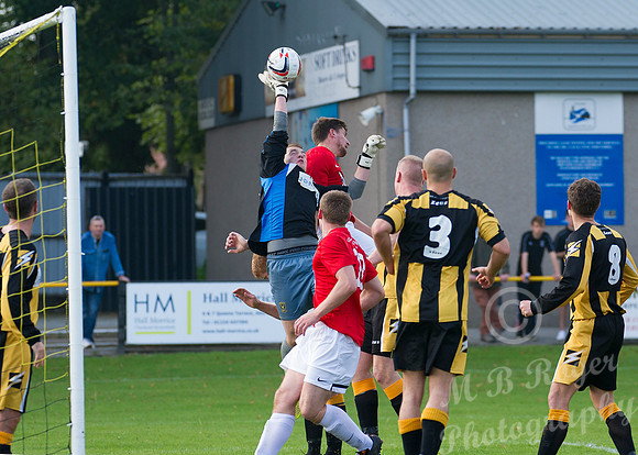 Huntly 2 v Wick 1 SC R1 Christie Park 13/09/2014