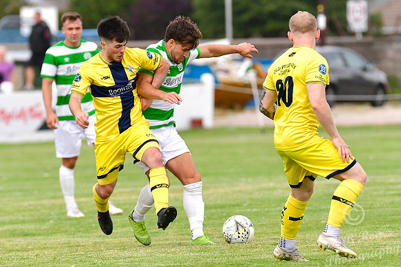 Buckie Thistle 2 v Wick Academy 1 - SHFL - Victoria Park - 23/07