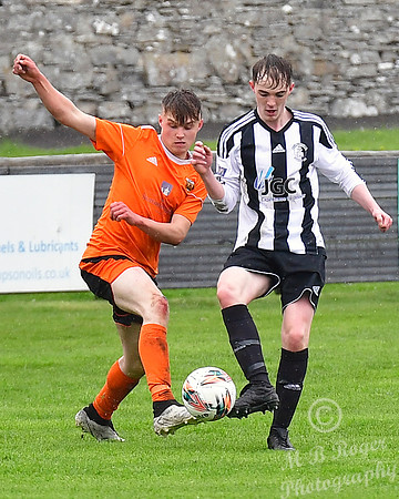 Wick U18s 3 v Rothes U18s 1 - Harmsworth Park - 30/04/2022