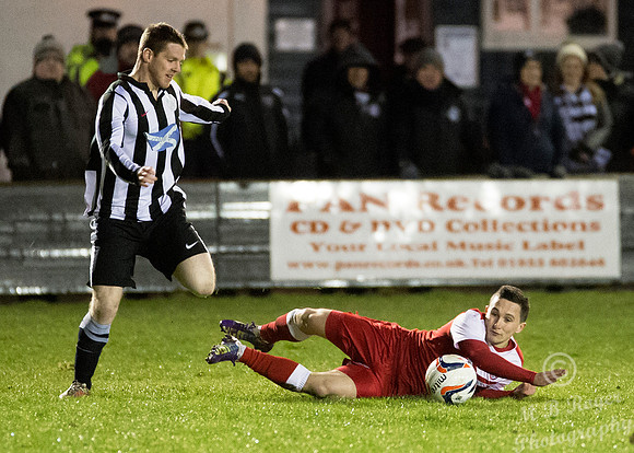 Wick Academy 0 v Brora Rangers 1 SHFL 11/03/2015 Harmsworth Park