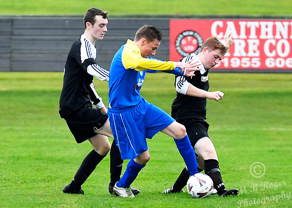 Under 17s Wick 1 v Lossiemouth 1  Harmsworth Park 29/11/2016