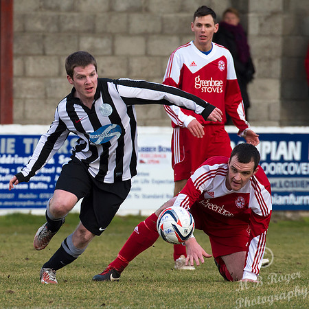 Lossiemouth 0 v Wick Academy 2 SHFL 21/02/2014 Grant Park