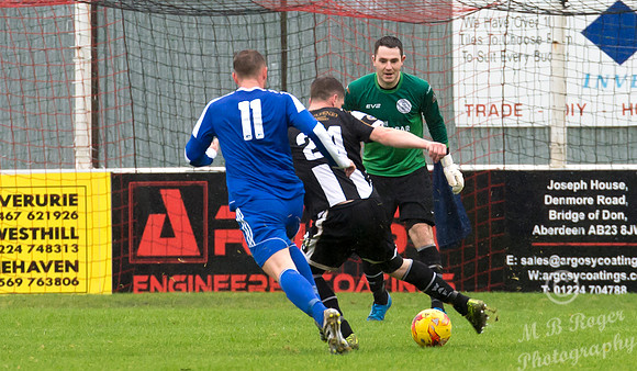 Cove Rangers 6 v Wick Academy 0 SHFL 15/10/2016 Harlaw Park