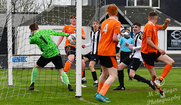 Wick U18s 3 v Rothes U18s 1 - Harmsworth Park - 30/04/2022