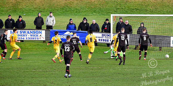 Wick Academy 3 v Fort William 2 - SHFL - Harmsworth Park - 12/02