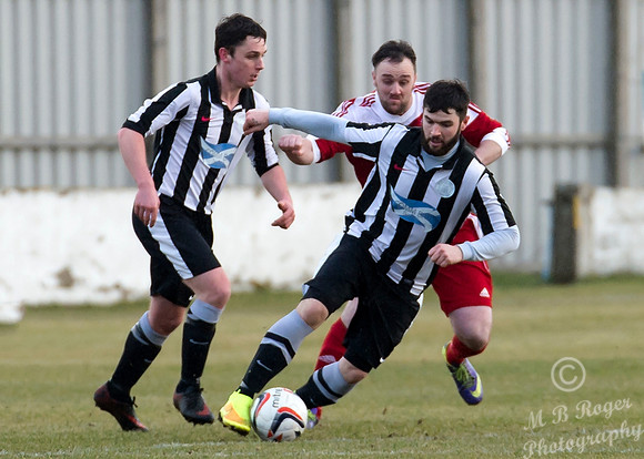 Lossiemouth 0 v Wick Academy 2 SHFL 21/02/2014 Grant Park