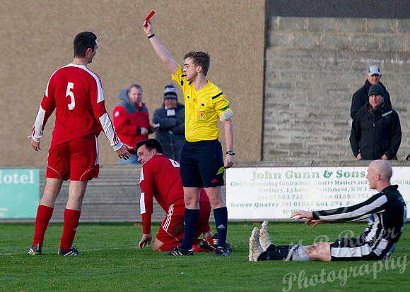 Wick 4 v Lossiemouth 0 SHFL Harmsworth Park 25/10/2014