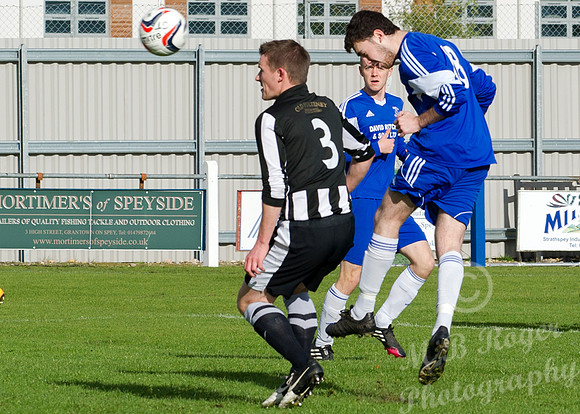 Strathspey Thistle 2 v Wick Academy 9 - 04/10/2014 - Seafield Pa